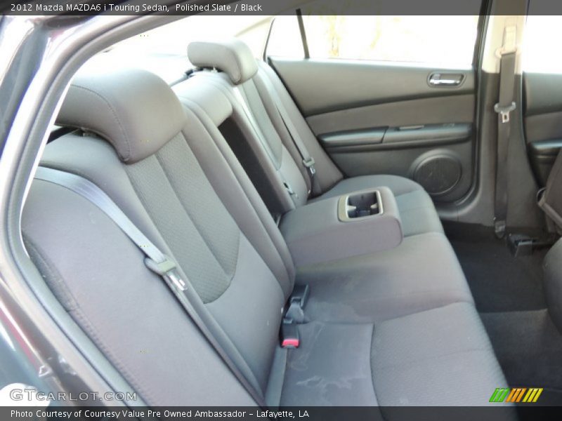 Polished Slate / Black 2012 Mazda MAZDA6 i Touring Sedan