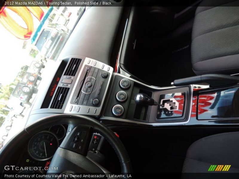 Polished Slate / Black 2012 Mazda MAZDA6 i Touring Sedan