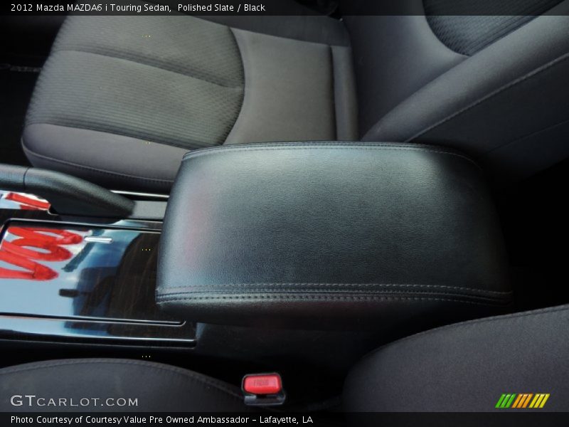 Polished Slate / Black 2012 Mazda MAZDA6 i Touring Sedan