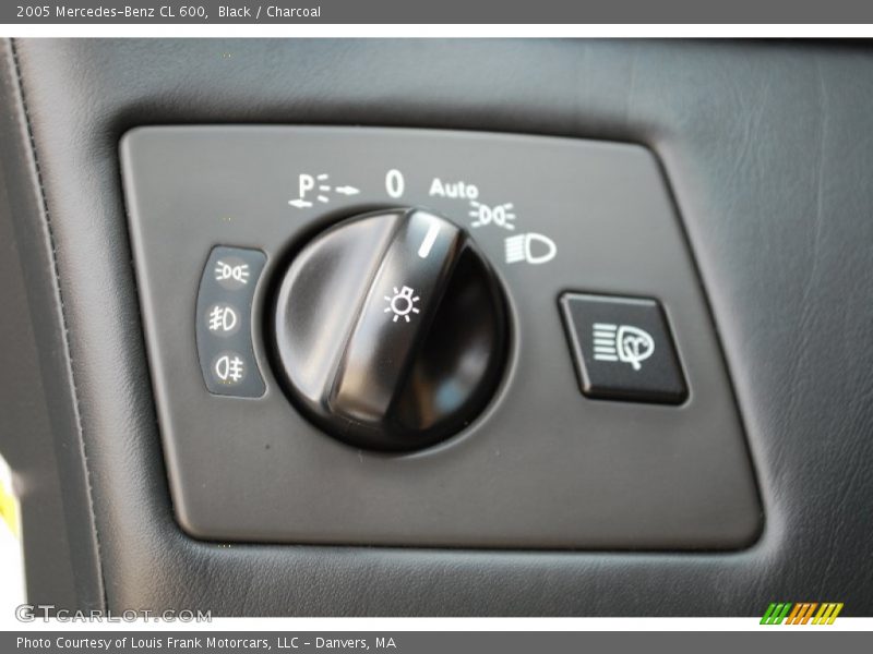 Controls of 2005 CL 600