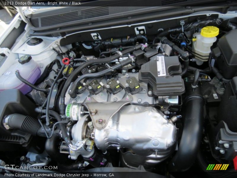 Bright White / Black 2013 Dodge Dart Aero