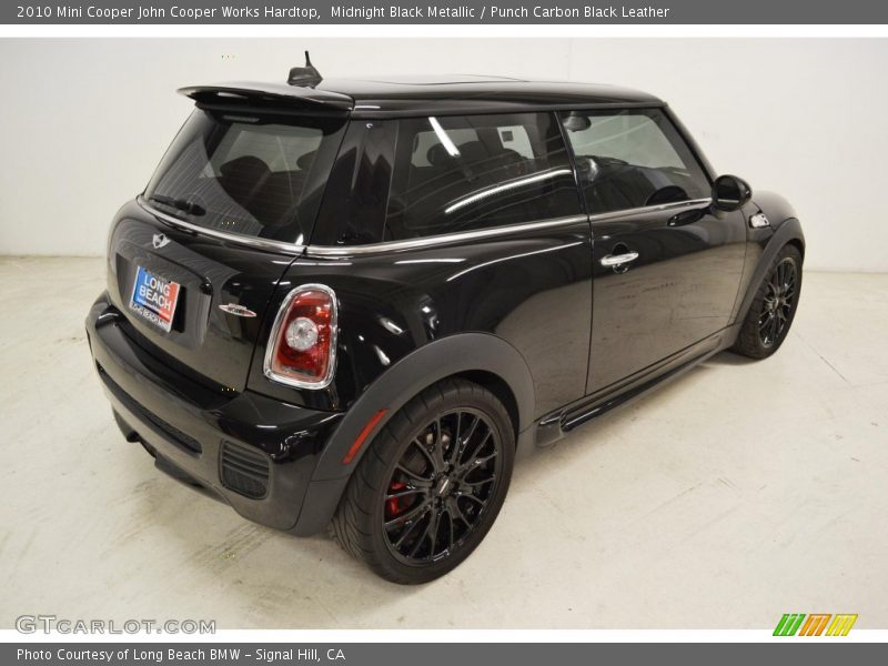 Midnight Black Metallic / Punch Carbon Black Leather 2010 Mini Cooper John Cooper Works Hardtop