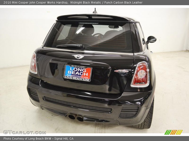 Midnight Black Metallic / Punch Carbon Black Leather 2010 Mini Cooper John Cooper Works Hardtop