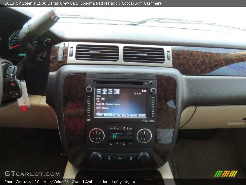 Sonoma Red Metallic / Cocoa/Light Cashmere 2013 GMC Sierra 1500 Denali Crew Cab