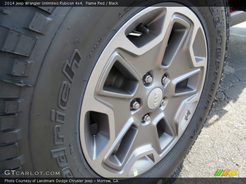  2014 Wrangler Unlimited Rubicon 4x4 Wheel