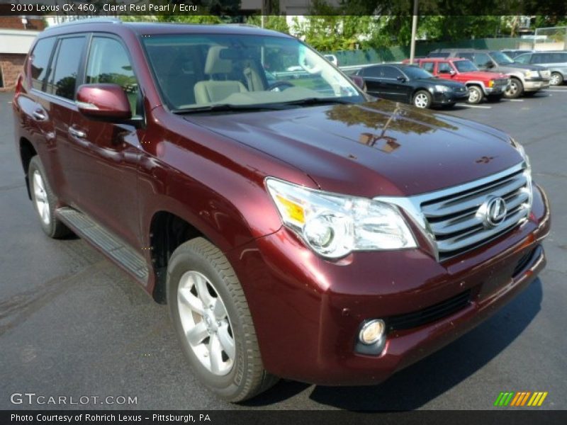 Front 3/4 View of 2010 GX 460