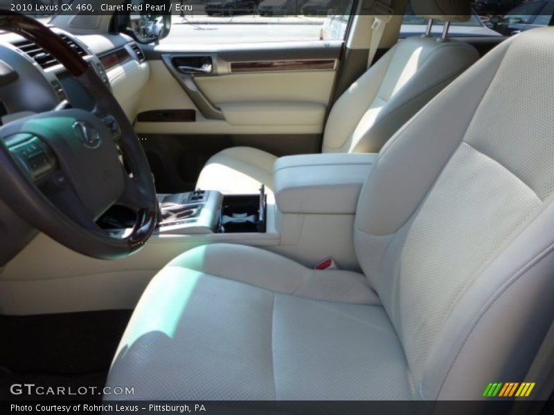Claret Red Pearl / Ecru 2010 Lexus GX 460