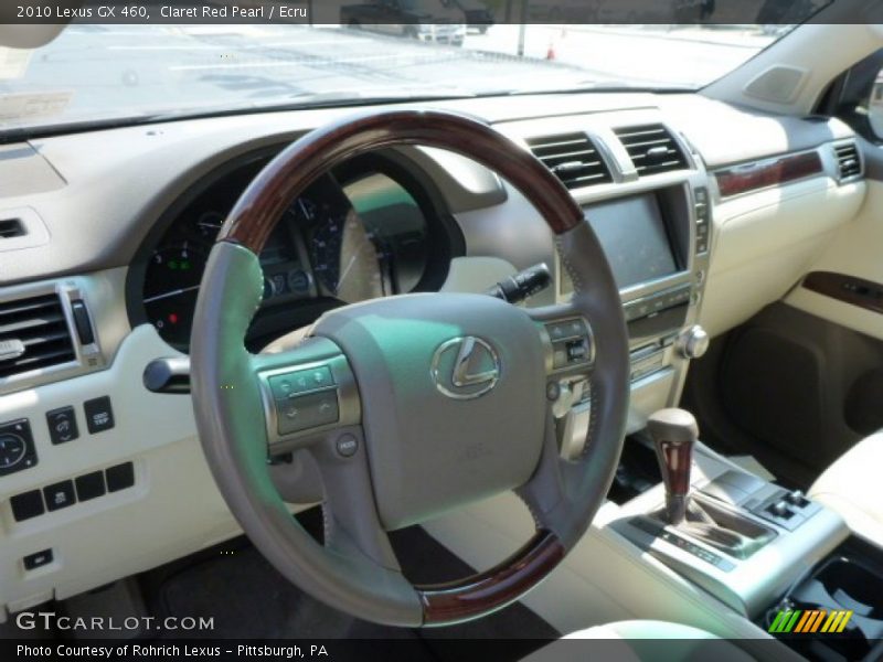 Dashboard of 2010 GX 460