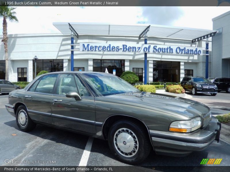 Medium Green Pearl Metallic / Neutral 1996 Buick LeSabre Custom