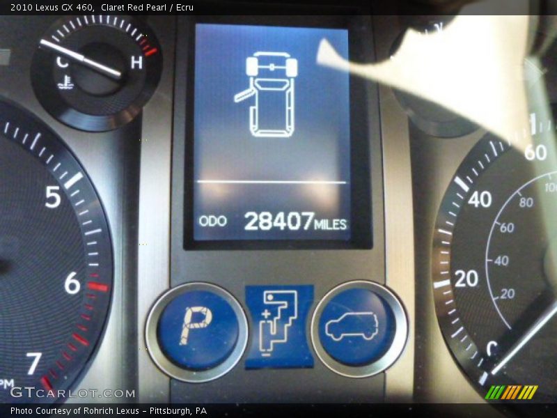 Claret Red Pearl / Ecru 2010 Lexus GX 460