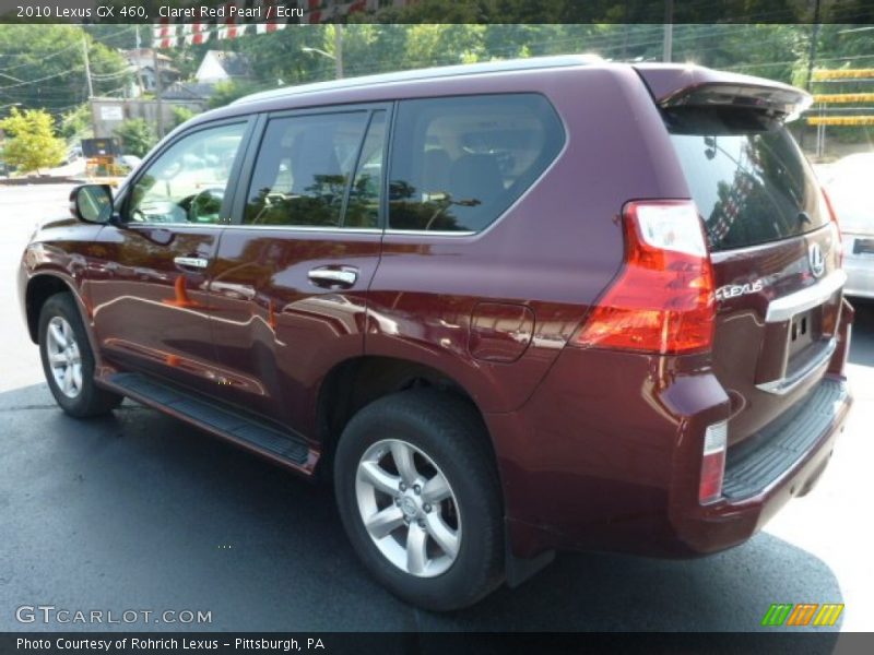 Claret Red Pearl / Ecru 2010 Lexus GX 460