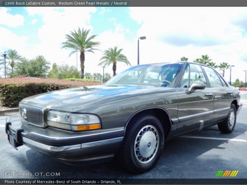 Medium Green Pearl Metallic / Neutral 1996 Buick LeSabre Custom