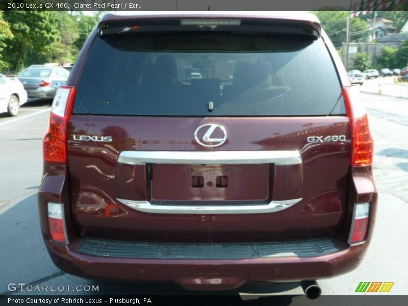 Claret Red Pearl / Ecru 2010 Lexus GX 460
