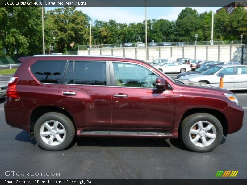 2010 GX 460 Claret Red Pearl