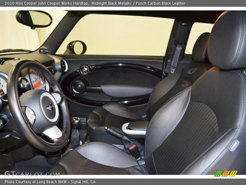 Front Seat of 2010 Cooper John Cooper Works Hardtop