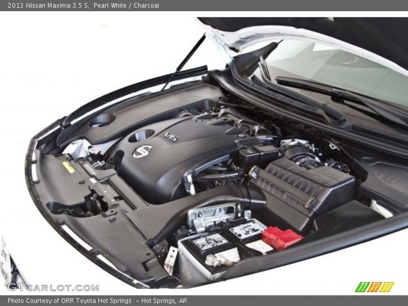 Pearl White / Charcoal 2013 Nissan Maxima 3.5 S