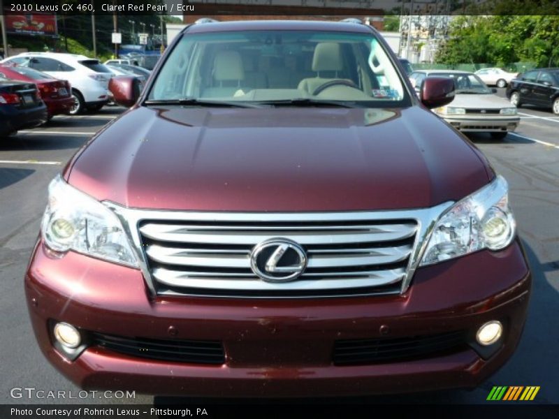 Claret Red Pearl / Ecru 2010 Lexus GX 460