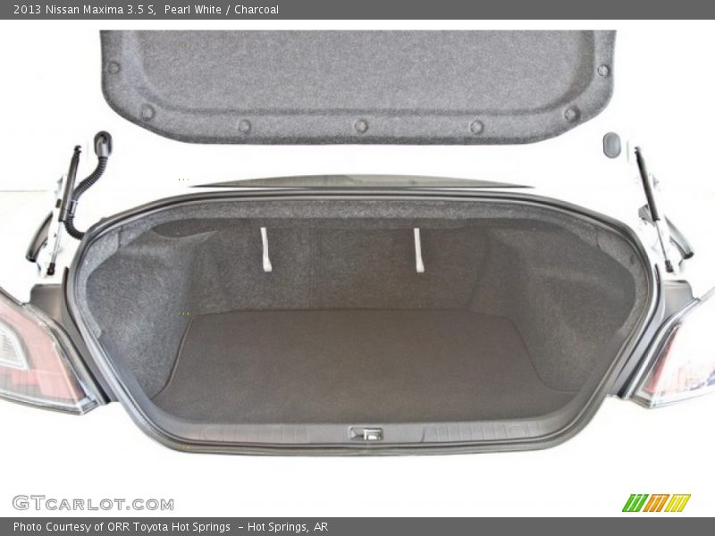 Pearl White / Charcoal 2013 Nissan Maxima 3.5 S