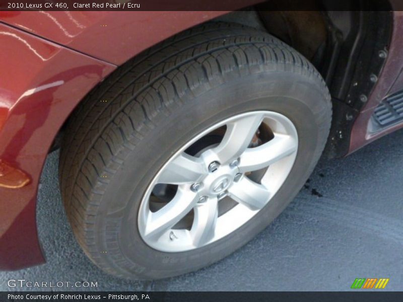 Claret Red Pearl / Ecru 2010 Lexus GX 460