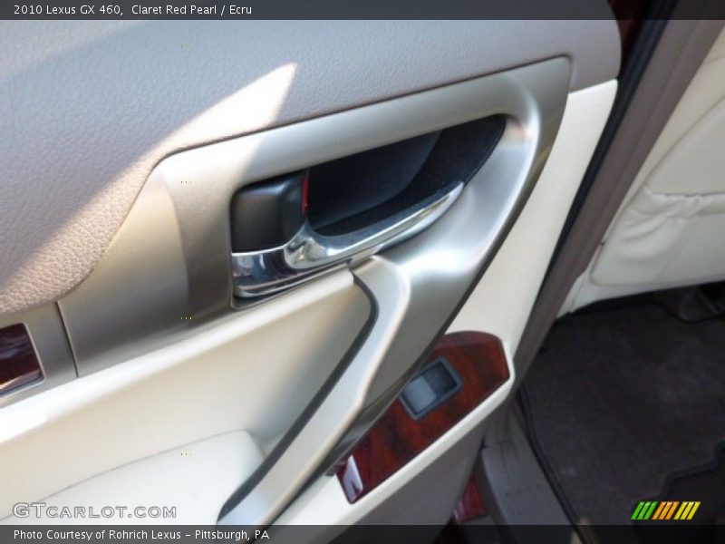 Claret Red Pearl / Ecru 2010 Lexus GX 460