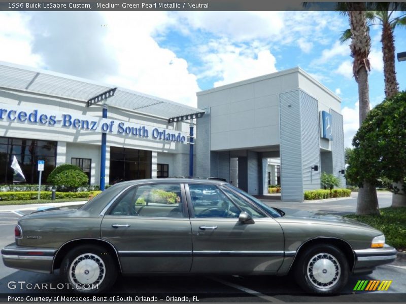 Medium Green Pearl Metallic / Neutral 1996 Buick LeSabre Custom