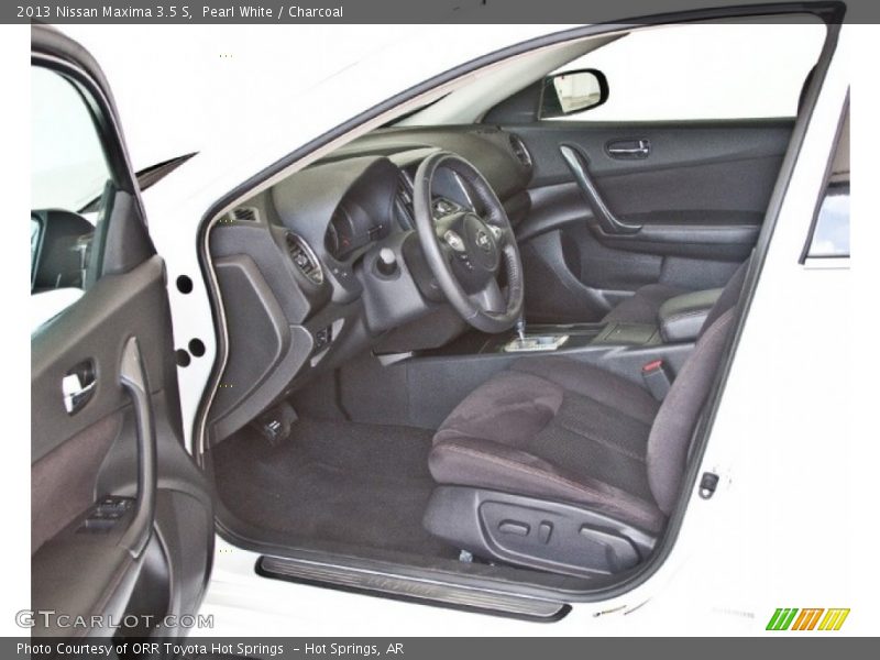 Pearl White / Charcoal 2013 Nissan Maxima 3.5 S
