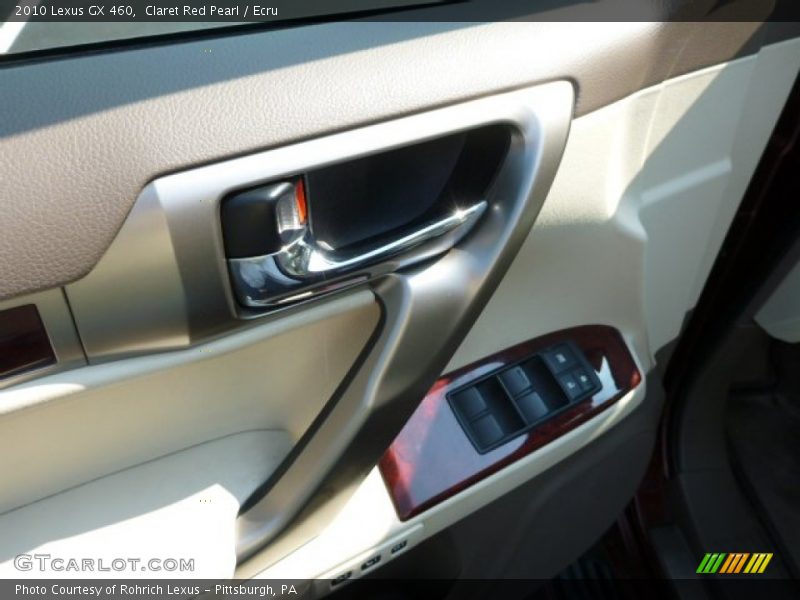 Claret Red Pearl / Ecru 2010 Lexus GX 460
