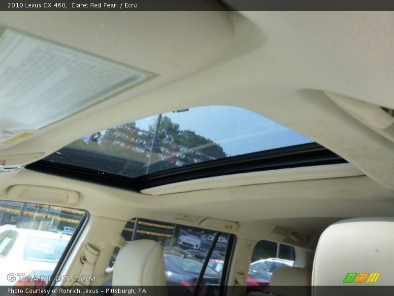 Claret Red Pearl / Ecru 2010 Lexus GX 460