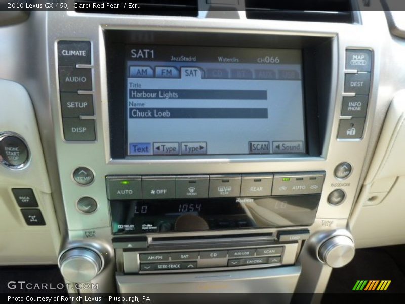 Audio System of 2010 GX 460