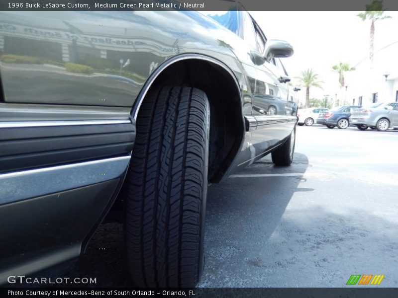 Medium Green Pearl Metallic / Neutral 1996 Buick LeSabre Custom