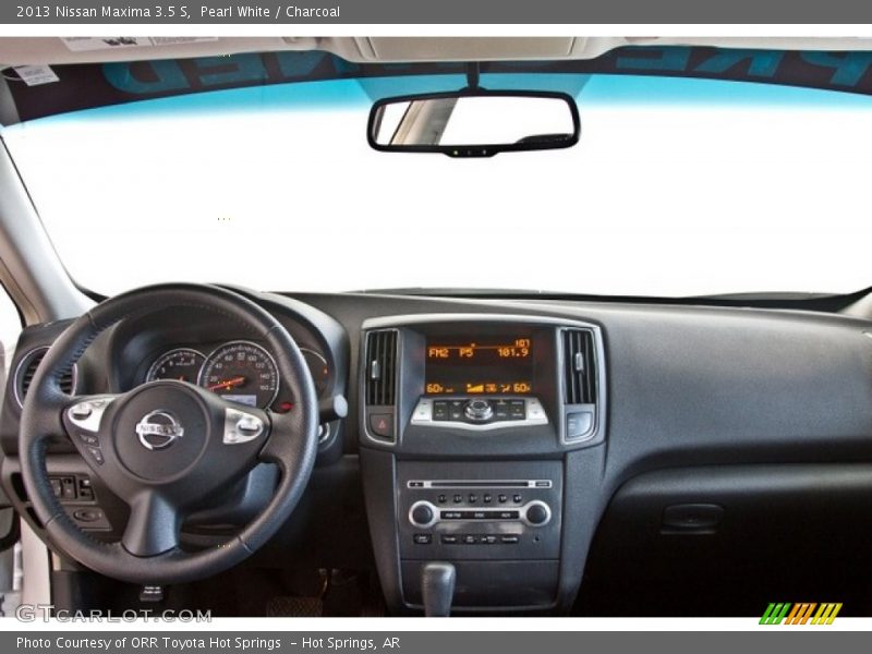 Pearl White / Charcoal 2013 Nissan Maxima 3.5 S