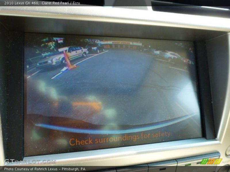 Claret Red Pearl / Ecru 2010 Lexus GX 460