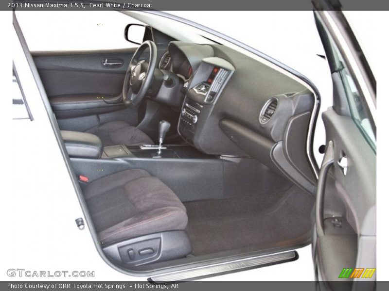 Pearl White / Charcoal 2013 Nissan Maxima 3.5 S