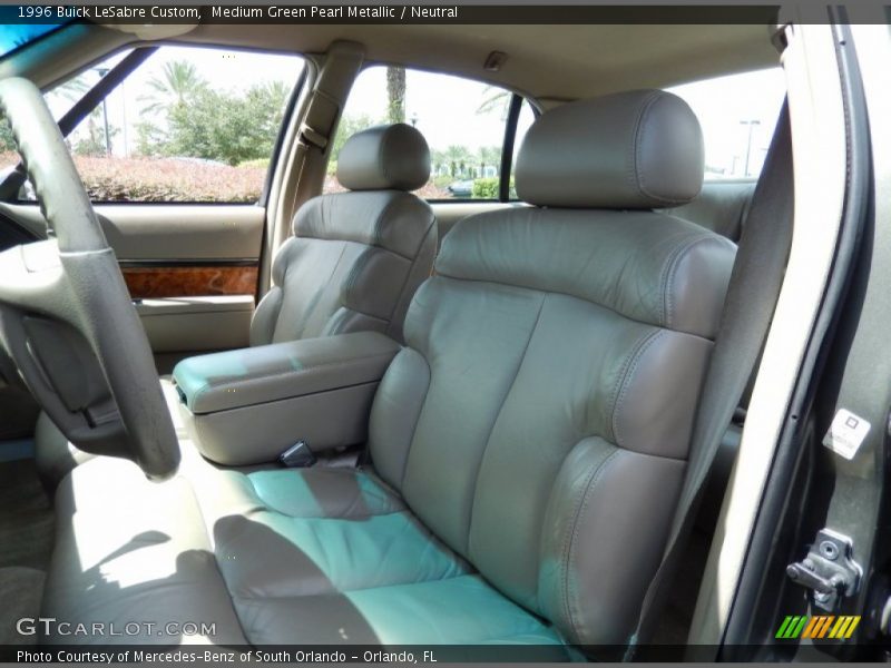 Medium Green Pearl Metallic / Neutral 1996 Buick LeSabre Custom