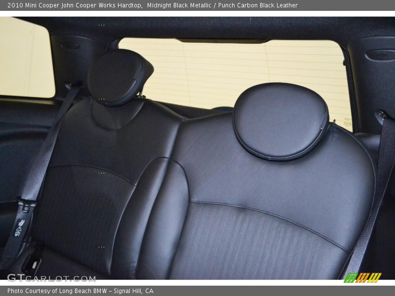 Midnight Black Metallic / Punch Carbon Black Leather 2010 Mini Cooper John Cooper Works Hardtop