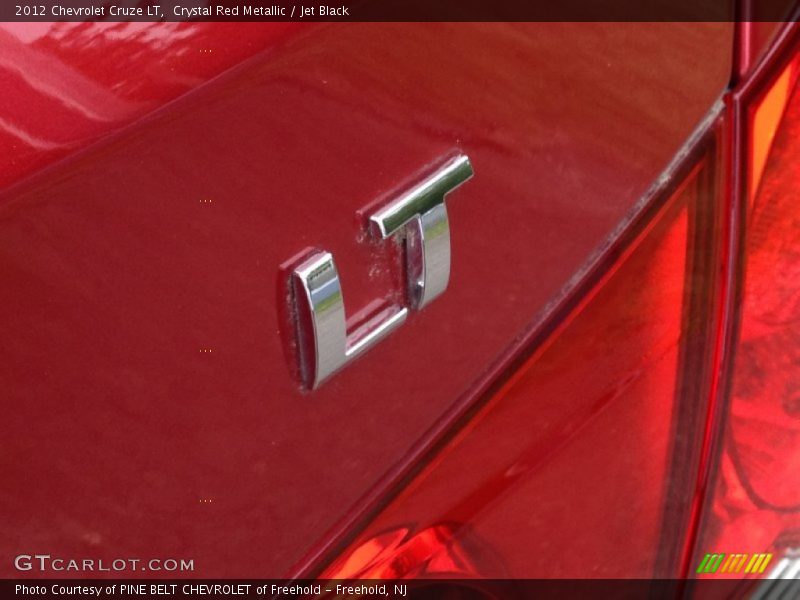 Crystal Red Metallic / Jet Black 2012 Chevrolet Cruze LT