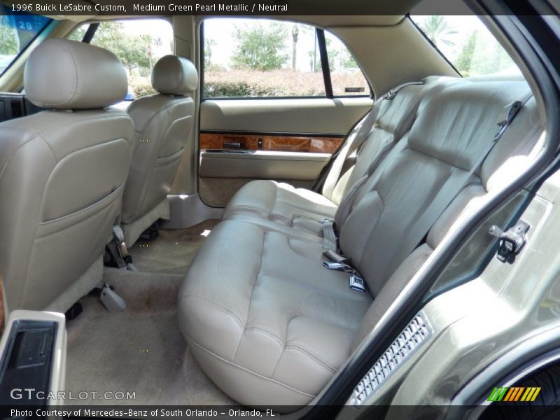 Medium Green Pearl Metallic / Neutral 1996 Buick LeSabre Custom