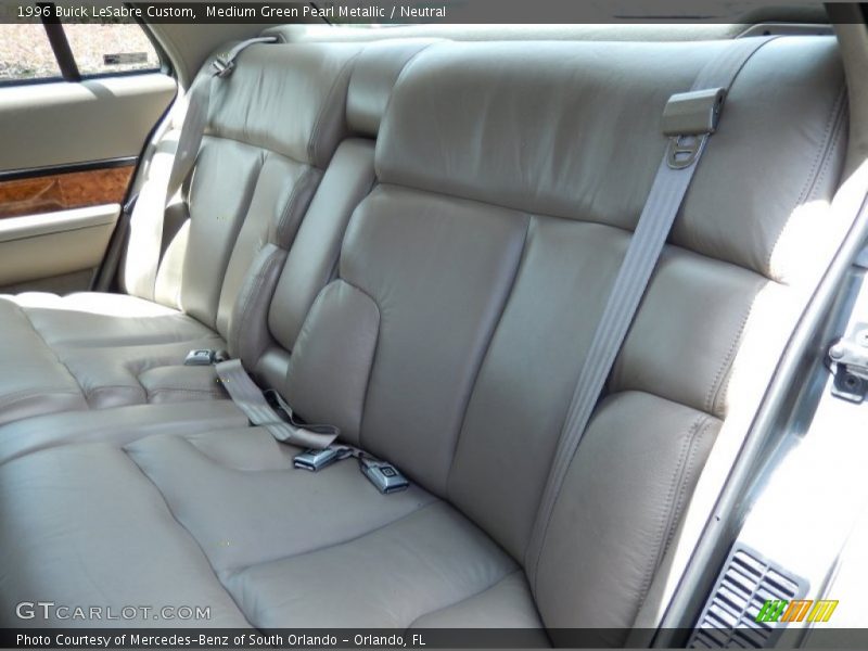 Rear Seat of 1996 LeSabre Custom