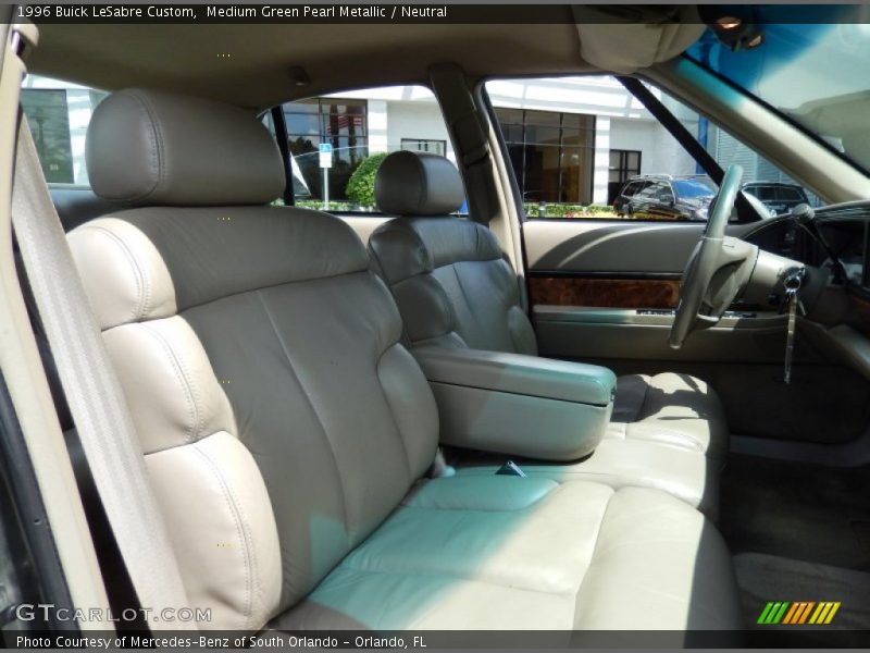 Medium Green Pearl Metallic / Neutral 1996 Buick LeSabre Custom