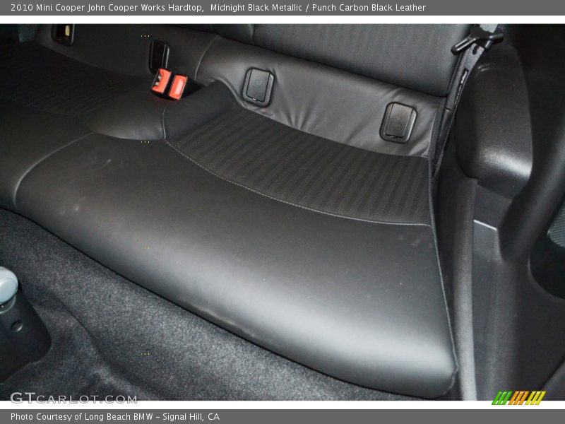Midnight Black Metallic / Punch Carbon Black Leather 2010 Mini Cooper John Cooper Works Hardtop