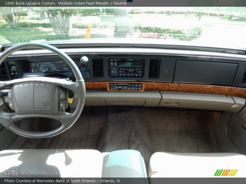 Medium Green Pearl Metallic / Neutral 1996 Buick LeSabre Custom