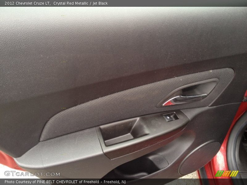 Crystal Red Metallic / Jet Black 2012 Chevrolet Cruze LT