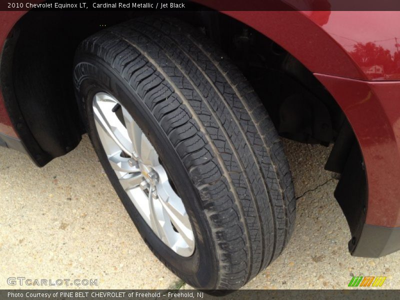 Cardinal Red Metallic / Jet Black 2010 Chevrolet Equinox LT