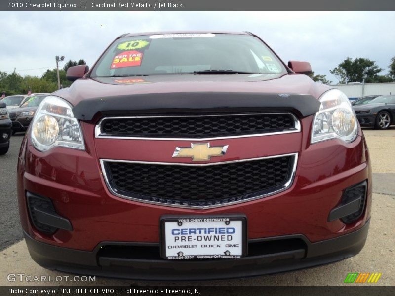Cardinal Red Metallic / Jet Black 2010 Chevrolet Equinox LT