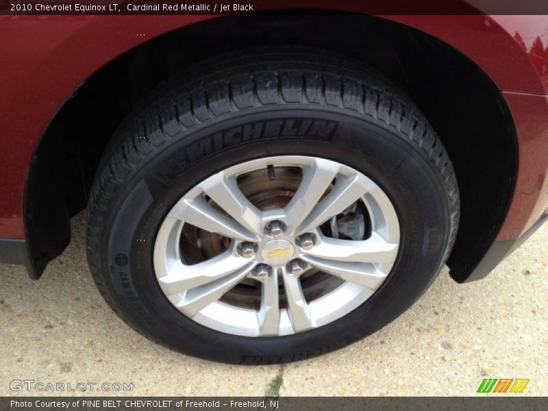 Cardinal Red Metallic / Jet Black 2010 Chevrolet Equinox LT