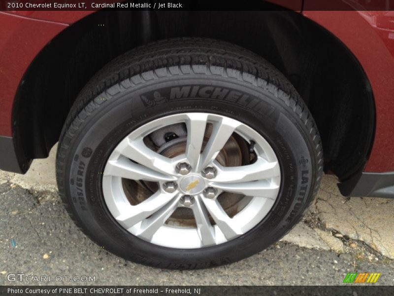 Cardinal Red Metallic / Jet Black 2010 Chevrolet Equinox LT
