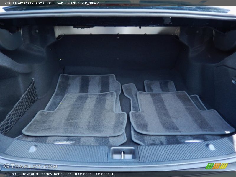 Black / Grey/Black 2008 Mercedes-Benz C 300 Sport