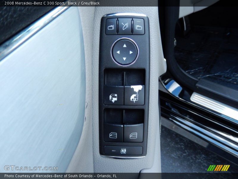 Black / Grey/Black 2008 Mercedes-Benz C 300 Sport