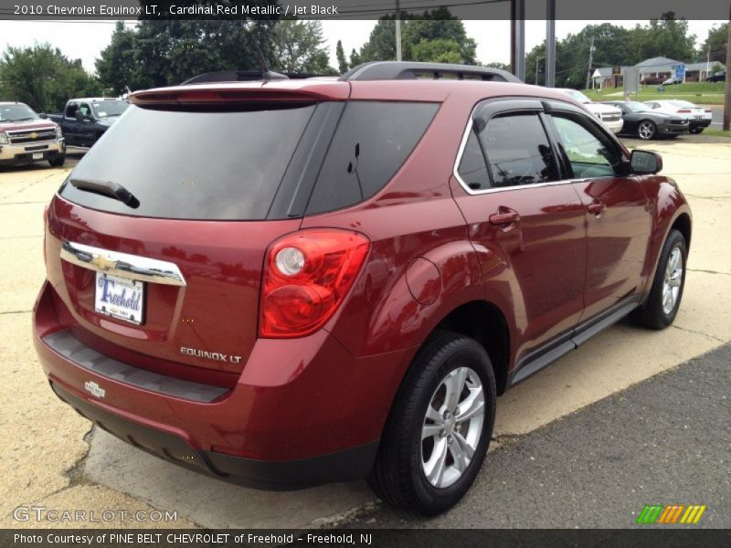 Cardinal Red Metallic / Jet Black 2010 Chevrolet Equinox LT