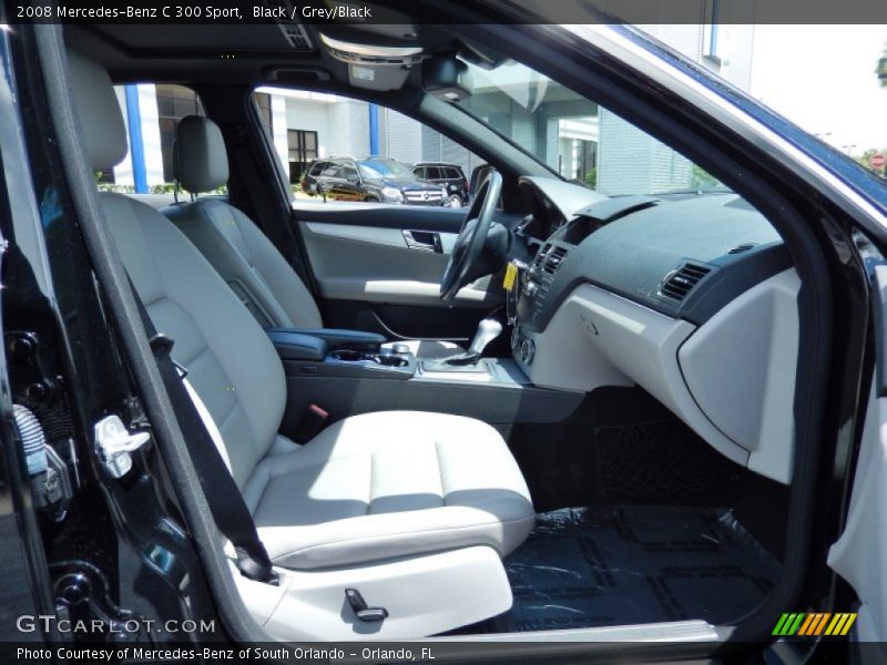 Black / Grey/Black 2008 Mercedes-Benz C 300 Sport